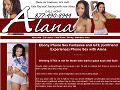 Ebony Phone Sex, GFE Phone Sex With Alana