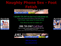 Naughty Phone Sex - Foot Fetish