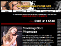 Smoking Dom Phonesex 0908 314 5580 : UK Domination Phonesex - Talk Dirty Live 121